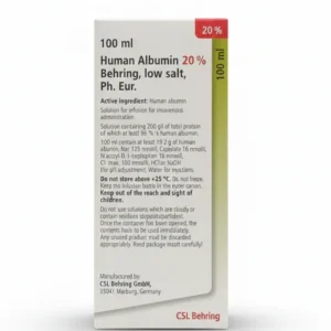 Human Albumin 20% 100ml. 1`s