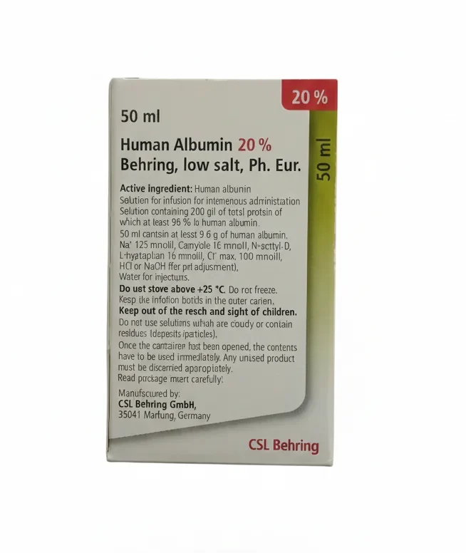 Human Albumin 20% 50ml
