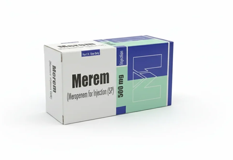 Merem 500mg IV Inj. 1`s