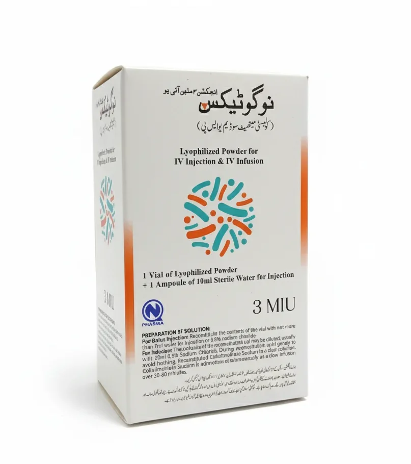 Nogotex 3MIU IV Inj