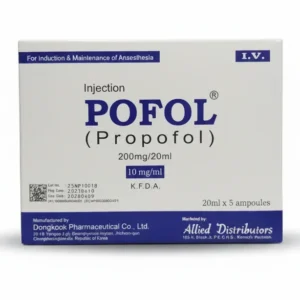Pofol 200mg/20ml IV Inj. 5`s