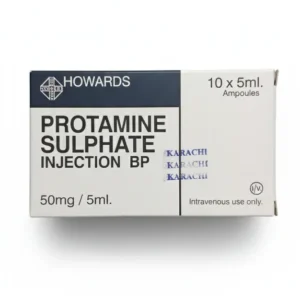 protamine sulphate 50mg/5ml inj 10`s