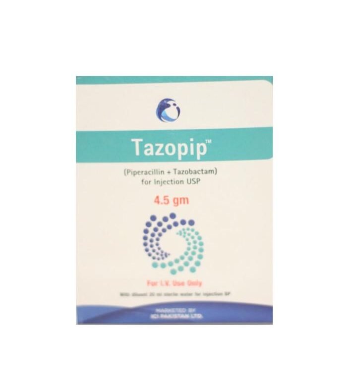 Tazopip 4.5gm IV Inj. 1`s