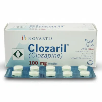 Clozaril 100mg Tabs. 50`s