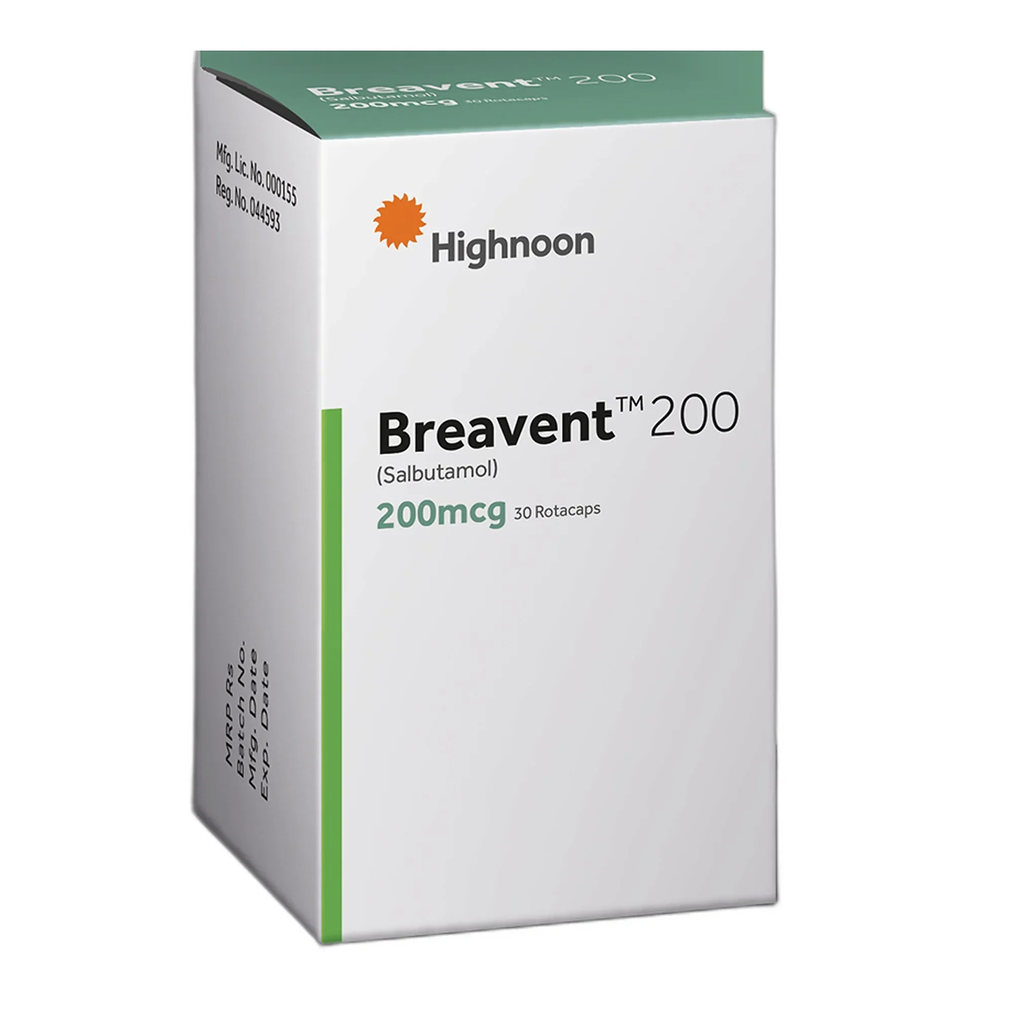BREAVENT 200 ROTACAPS
