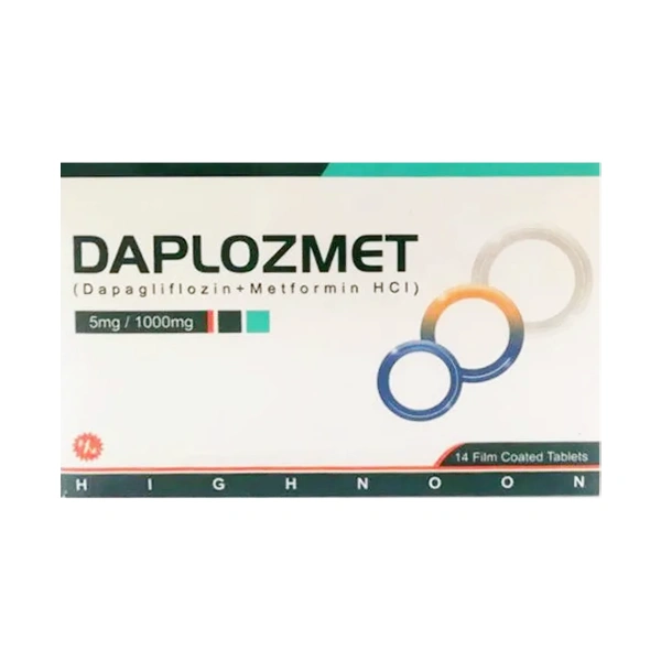 DAPLOZMET 5/1000 MG TABLET