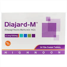 DIAJARD-M 12.5/1000 MG TABLET