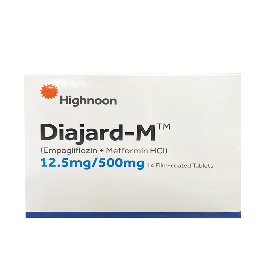 DIAJARD-M 12.5/500 MG TABLET
