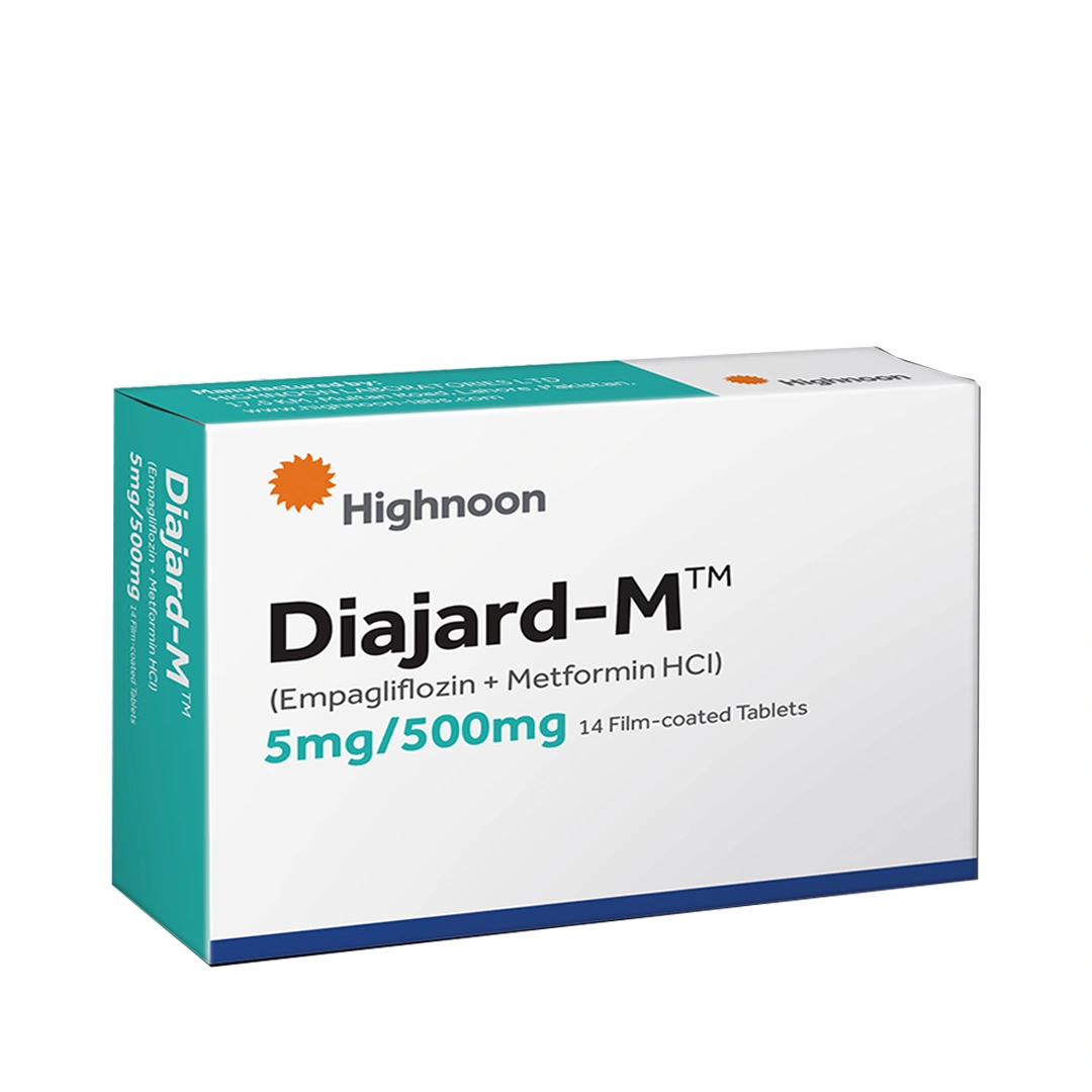 DIAJARD-M 5/500 MG TABLET