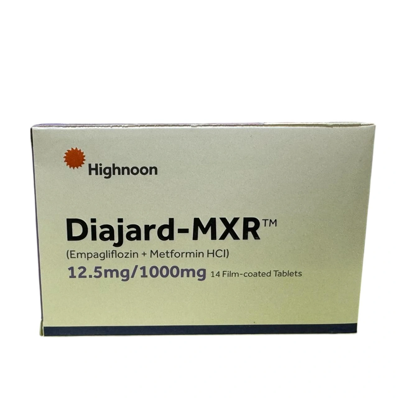 DIAJARD-MXR 12.5/1000 MG TABLET