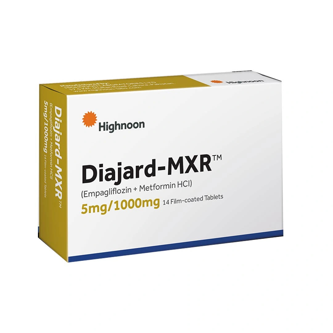 DIAJARD-MXR 5/1000 MG TABLET