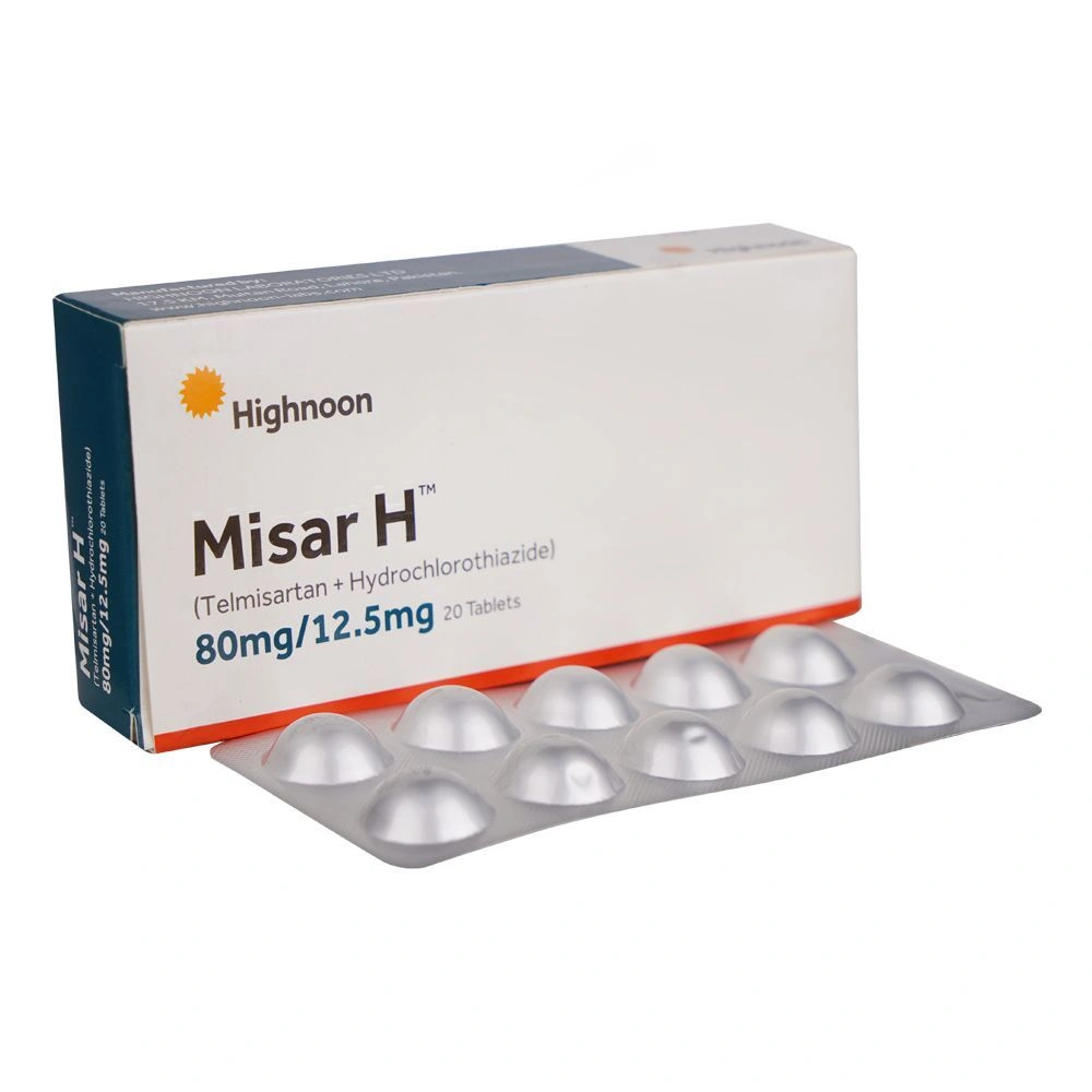 MISAR-H 80/12.5 TABLET 20's