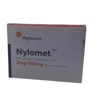 NYLOMET 2/500 MG TABLET
