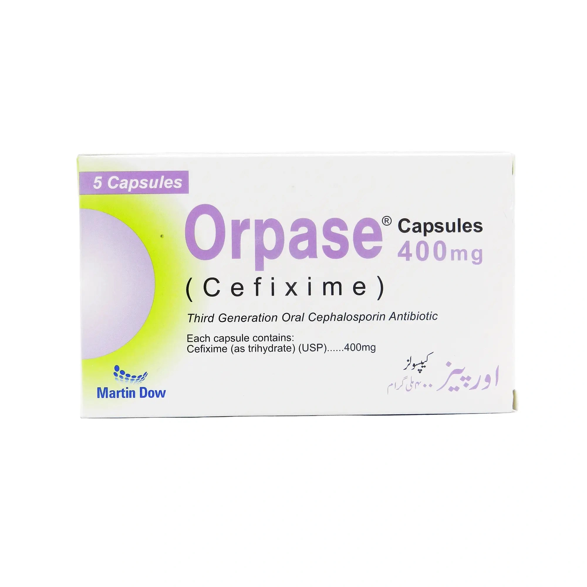 Orpase Capsules 400mg