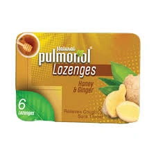 Pulmoloz Honey & Ginger Lozenges