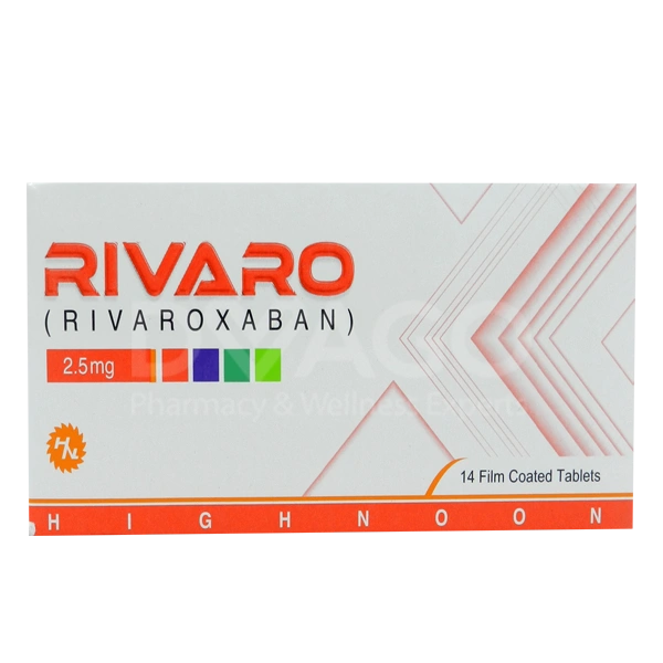 RIVARO 2.5MG TABLET