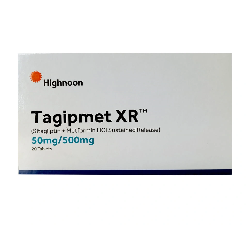 TAGIPMET XR 50/500MG TABLETS